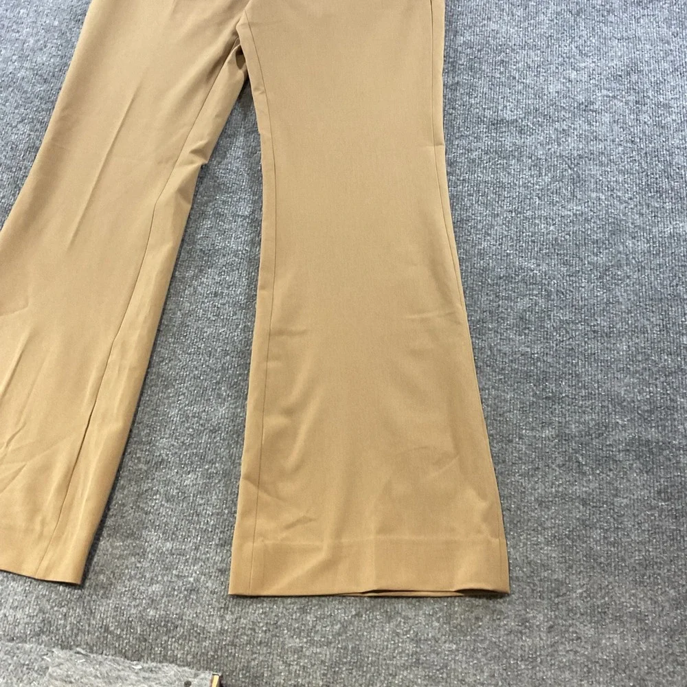 Banana Republic Sculpted Stretch Bootcut Pants Tan Khaki High Rise Size 10 NEW
